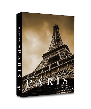 CAIXA LIVRO PARIS 30X24X4CM