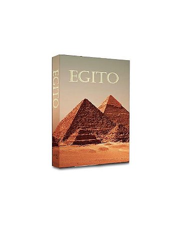 CAIXA LIVRO EGITO 26X17X4CM