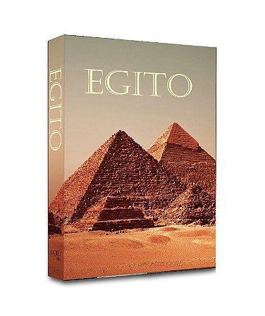 CAIXA LIVRO EGITO 30X24X4CM