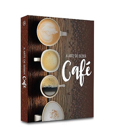 CAIXA LIVRO A ARTE DE BEBER CAFÉ 30X24X4CM