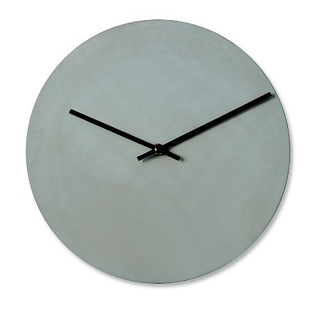 RELOGIO DE PAREDE EM CIMENTO