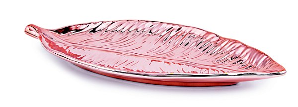 FOLHA ROSE GOLD EM CERAMICA