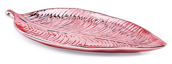 FOLHA ROSE GOLD EM CERAMICA