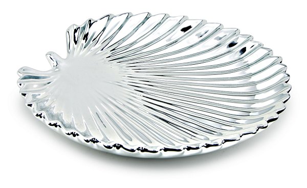 FOLHA PRATA EM CERAMICA