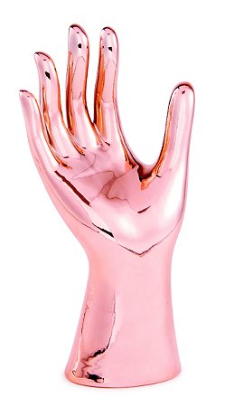 ESCULTURA MÃO EM CERAMICA