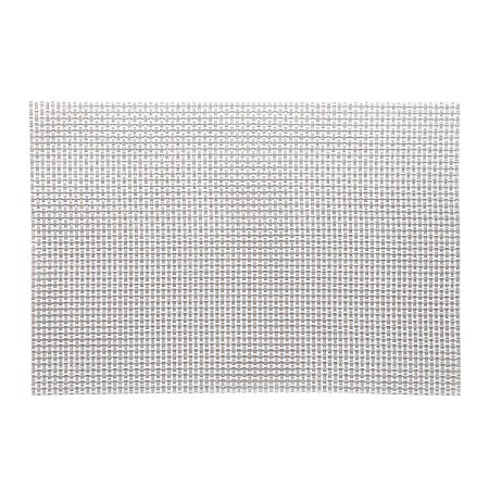 LUGAR AMERICANO DE PLÁSTICO SPACE DOURADO E PRATEADO 30x45cm