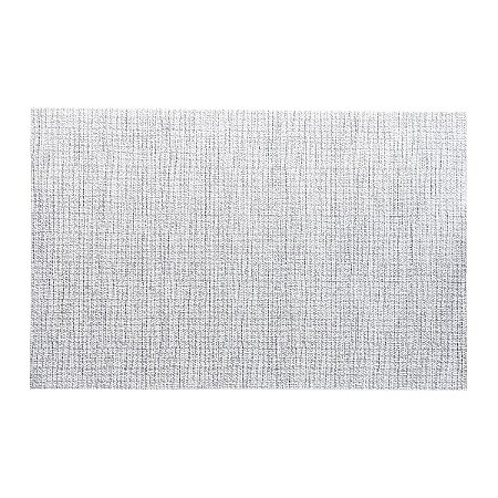 LUGAR AMERICANO DE PLÁSTICO PALACE PRATEADO 30x45cm