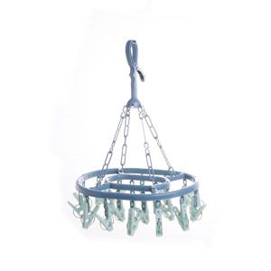 MINI VARAL OVAL COM 20 PRENDEDORES - 27,00 x 21,00 cm