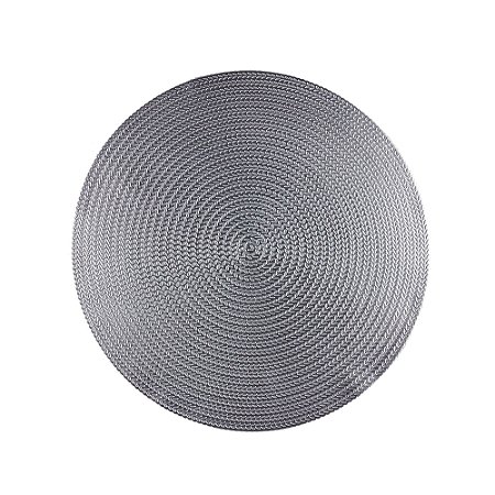 LUGAR AMERICANO DE PLÁSTICO FRESNO PRATEADO 38cm