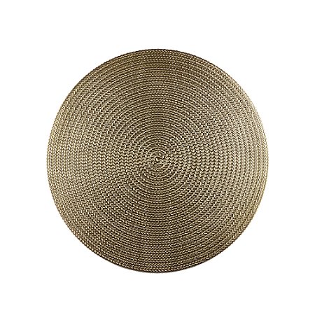 LUGAR AMERICANO DE PLÁSTICO FRESNO DOURADO 38cm