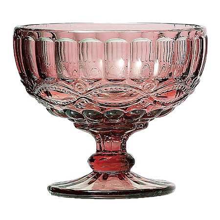 CJ 6 TAÇAS DE VIDRO LIBÉLULA LILÁS 310ml