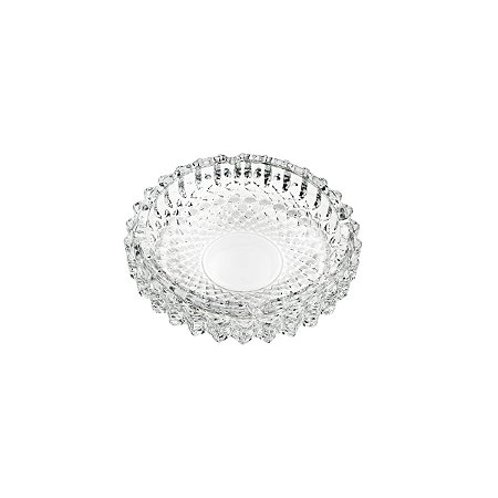 CINZEIRO DE VIDRO DIAMANTE 12x3cm