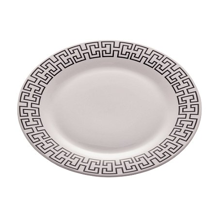 PRATO RASO DE PORCELANA EGYPT 26,5cm