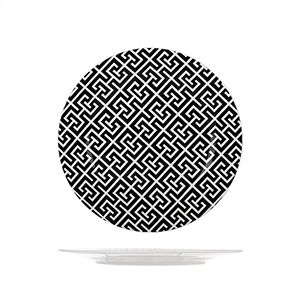 PRATO P/SOBREMESA DE PORCELANA EGYPT RASO 19,5cm