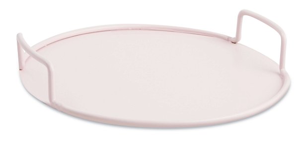 KIT BANDEJA NUDE EM METAL - 3 PCS