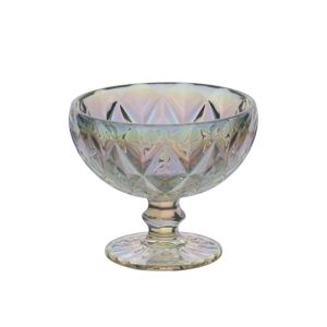 CJ 6 TAÇAS DE VIDRO DIAMOND RAINBOW 310ml
