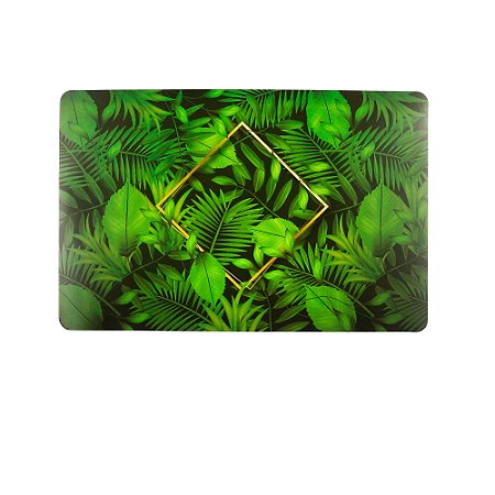 LUGAR AMERICANO DE PLÁSTICO NATURAL LEAF 43,5x28,5cm