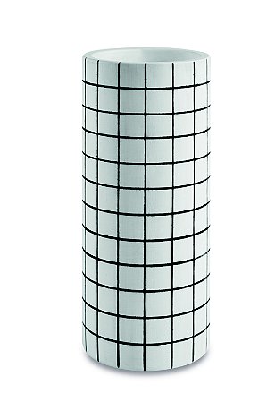 VASO BRANCO EM CIMENTO