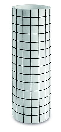 VASO BRANCO EM CIMENTO