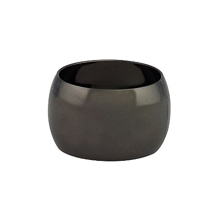 CJ 4 ANÉIS P/GUARDANAPO DE AÇO ALLIANCE PRETO 4,5cm