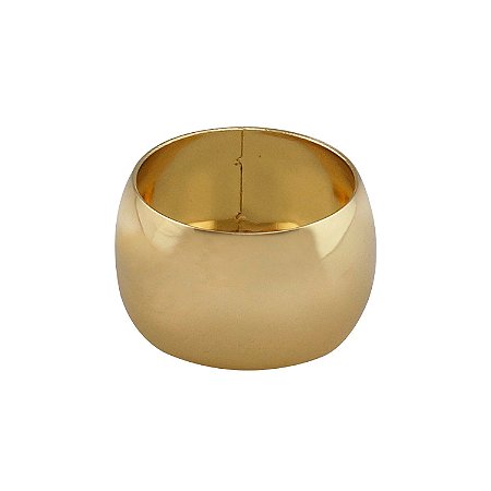 CJ 4 ANÉIS P/GUARDANAPO DE AÇO ALLIANCE DOURADO 4,5cm