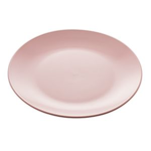 PRATO RASO DE CERÂMICA CRONUS ROSA 27cm