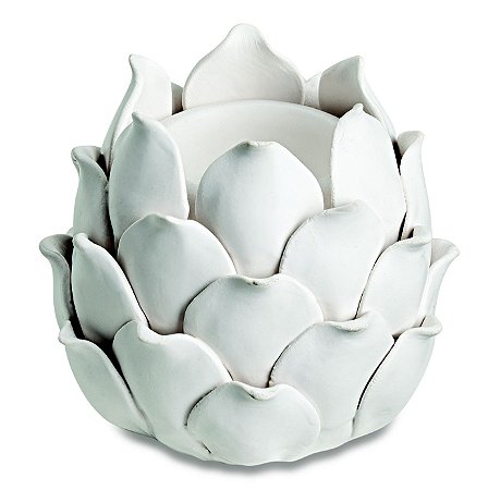 PORTA-VELAS NUDE EM CERAMICA