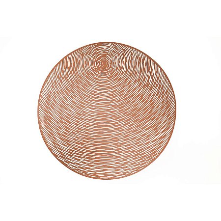 LUGAR AMERICANO DE PLÁSTICO GLOBE ROSÉ 38cm