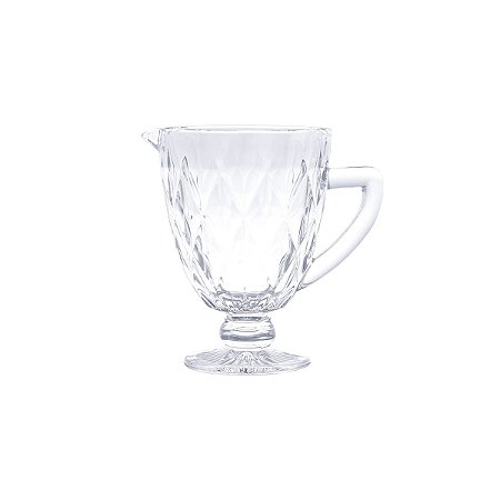 JARRA DE VIDRO DIAMOND TRANSPARENTE 1,1l