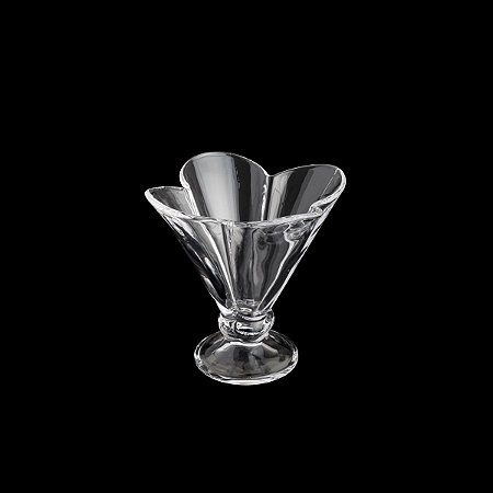 CJ 3 TAÇAS P/SOBREMESA DE CRISTAL SINGAPURA 160ml