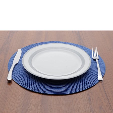 LUGAR AMERICANO DE PLÁSTICO FRESNO AZUL 38cm