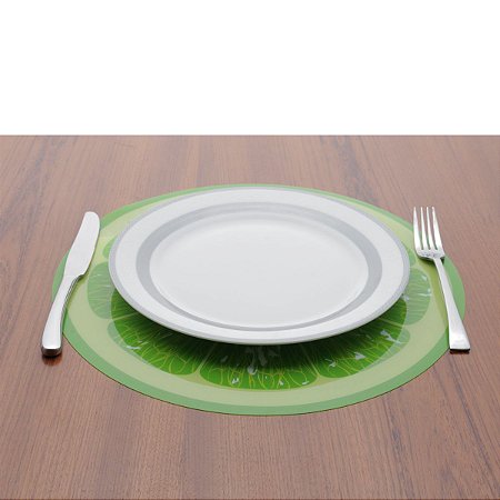 LUGAR AMERICANO DE PLÁSTICO LIMÃO 38cm