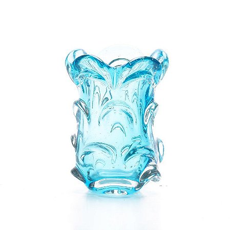 VASO DE VIDRO ITALY TIFFANY 19x24cm