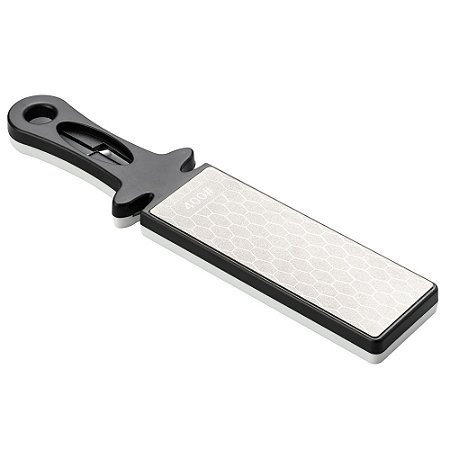 AMOLADOR MULTI FUNCIONAL DE AÇO INOX C/CABO PLÁSTICO 39x10cm