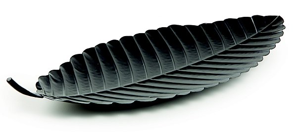 CENTRO DE MESA PRETO EM METAL