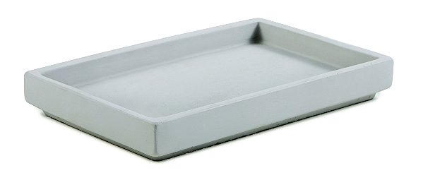 BANDEJA CINZA EM CIMENTO