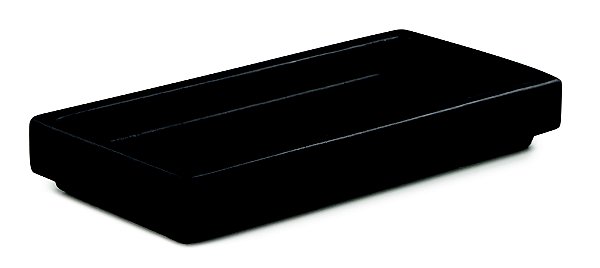 BANDEJA PRETA EM CIMENTO