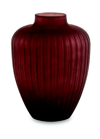 VASO MARSALA EM VIDRO