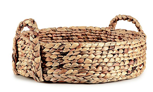 KIT BANDEJA EM FIBRA NATURAL - 2 PCS