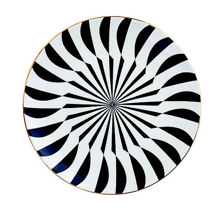 PRATO DECORATIVO EM CERAMICA