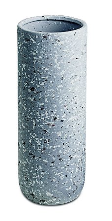 VASO CINZA EM CERAMICA