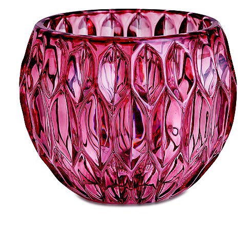 PORTA - VELAS MARSALA EM VIDRO