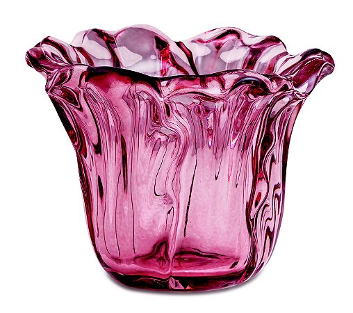 VASO MARSALA EM VIDRO