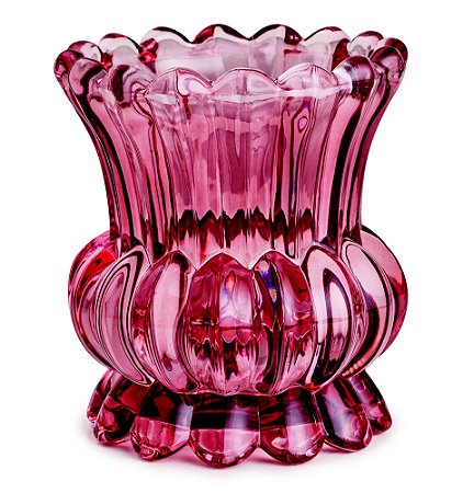 VASO MARSALA EM VIDRO