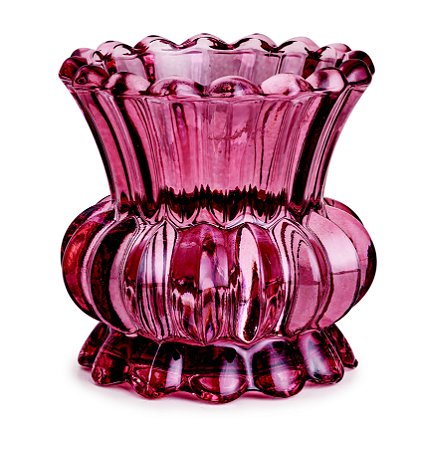 VASO MARSALA EM VIDRO