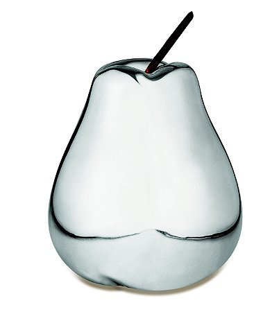 PERA PRATA EM CERAMICA