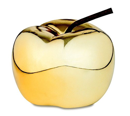 MACA DOURADA EM CERAMICA