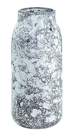 VASO BRANCO EM CERAMICA