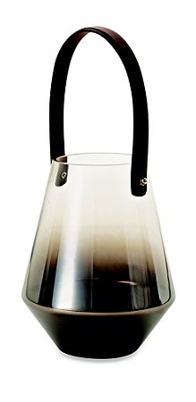 LANTERNA BLACK NIQUEL EM VIDRO