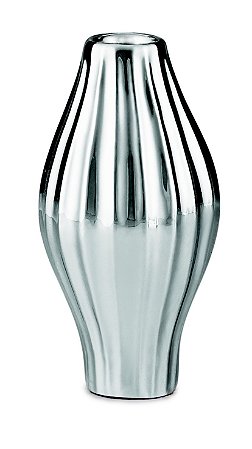 VASO PRATA EM CERAMICA